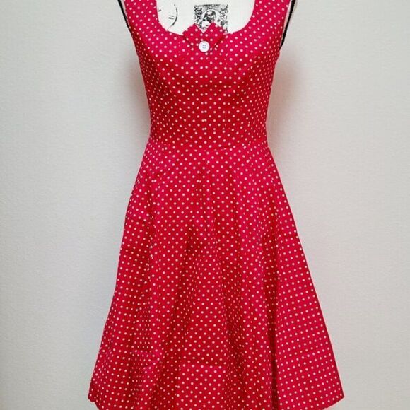 ❤ 4PCS Bundle Minnie Mouse Costume 1950s Retro Pinup Dress & Accessories NWT - Picture 16 of 16